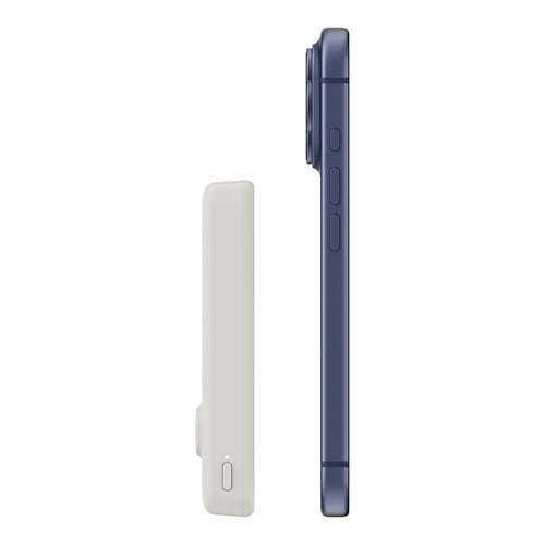 Belkin BPD016fqSA BoostCharge Slim Magnetic Power Bank 10K with Qi2 - Sand