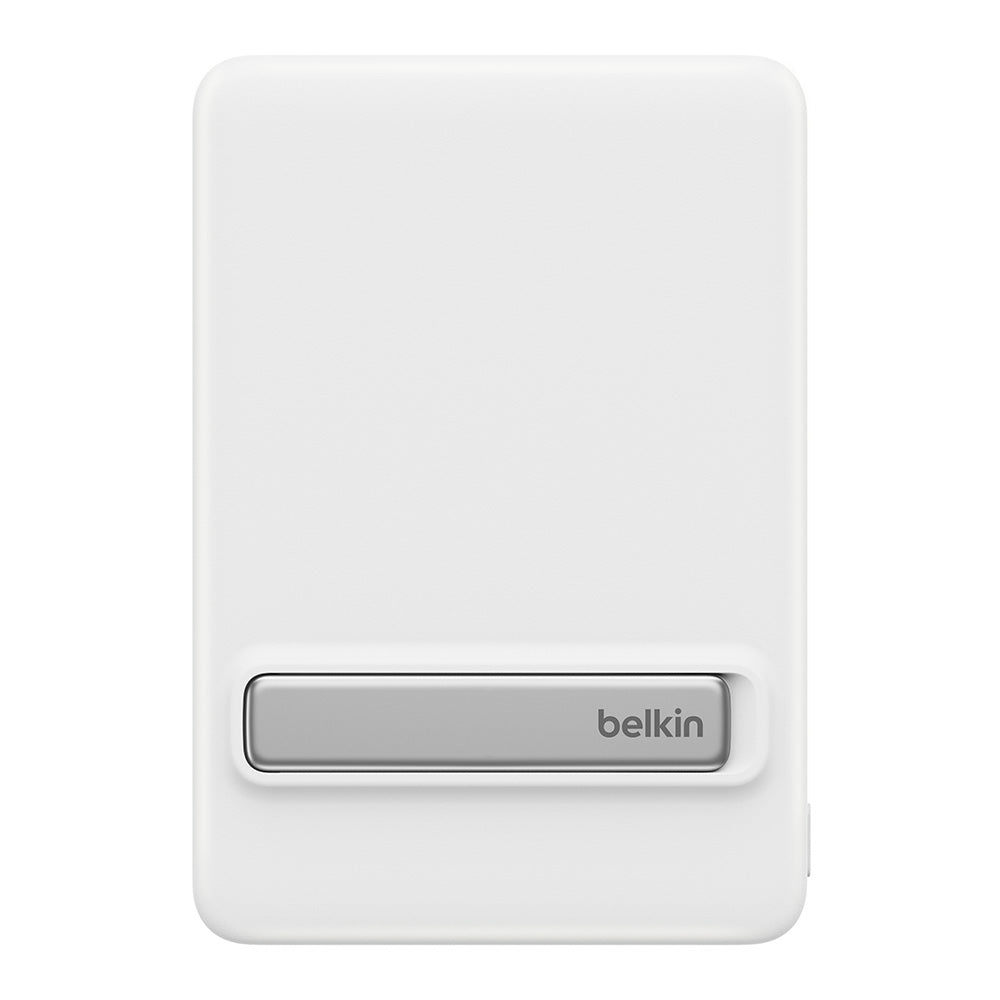 Belkin BPD016fqWH BoostCharge Slim Magnetic Power Bank 10K with Qi2 - White