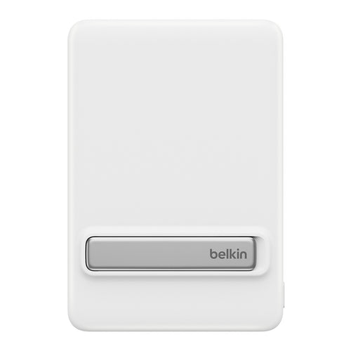 Belkin BPD016fqWH BoostCharge Slim Magnetic Power Bank 10K with Qi2 - White