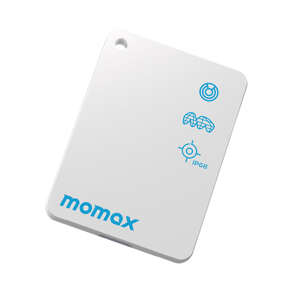 MOMAX BR22W PinCard² X Mini Rechargeable Locator - White