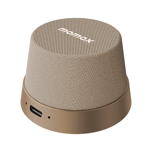 Momax BS6HKL2 1-Vibe Go Magnetic Portable Wireless Speaker - Sandstone