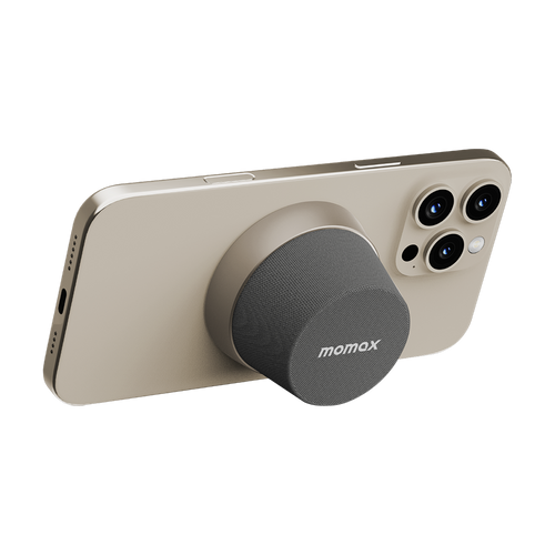Momax BS6HKL 1-Vibe Go Magnetic Portable Wireless Speaker - Titanium