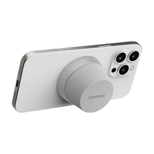 Momax BS6HKS 1-Vibe Go Magnetic Portable Wireless Speaker - Silver
