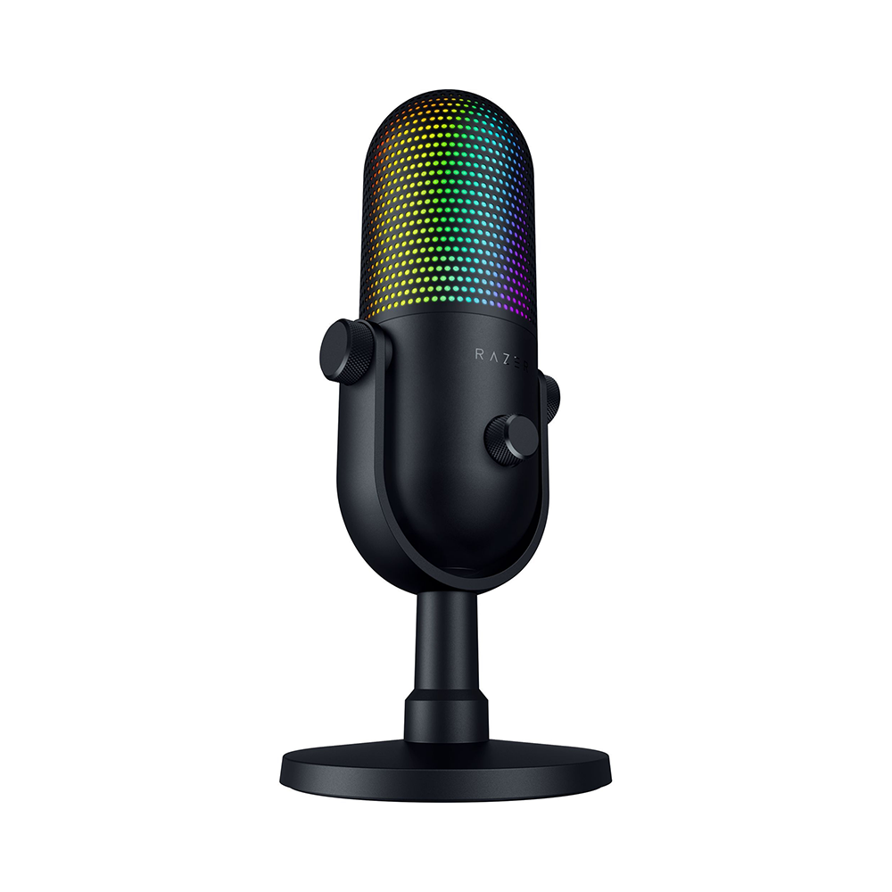 Razer Seiren V3 Chroma 32-Bit USB Microphone - Black