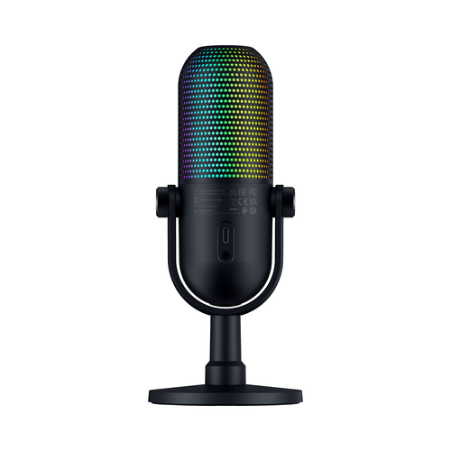 Razer Seiren V3 Chroma 32-Bit USB Microphone - Black
