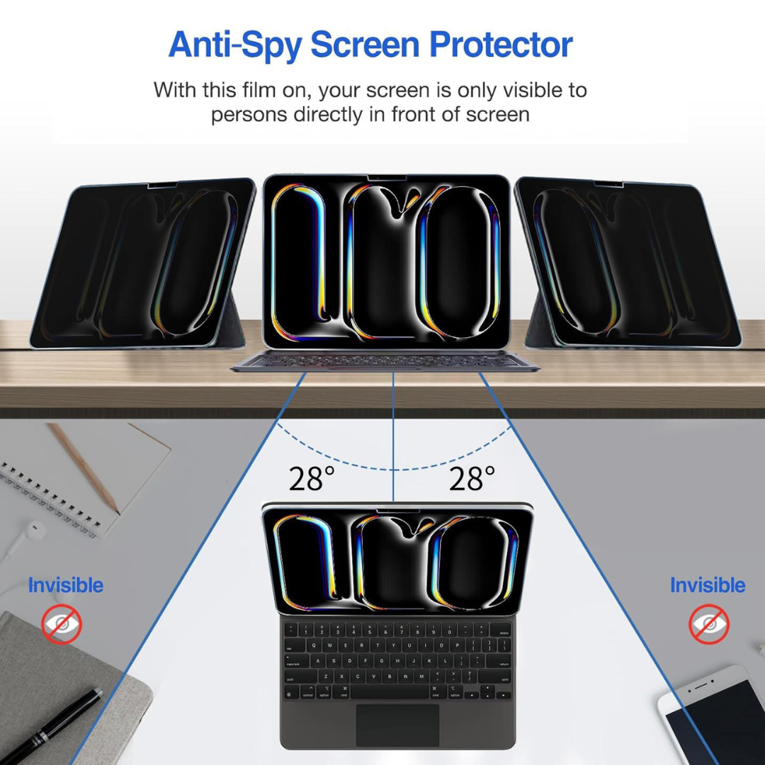 MyScreen iPad Pro 11-inch (2025) Anti SPY Shield