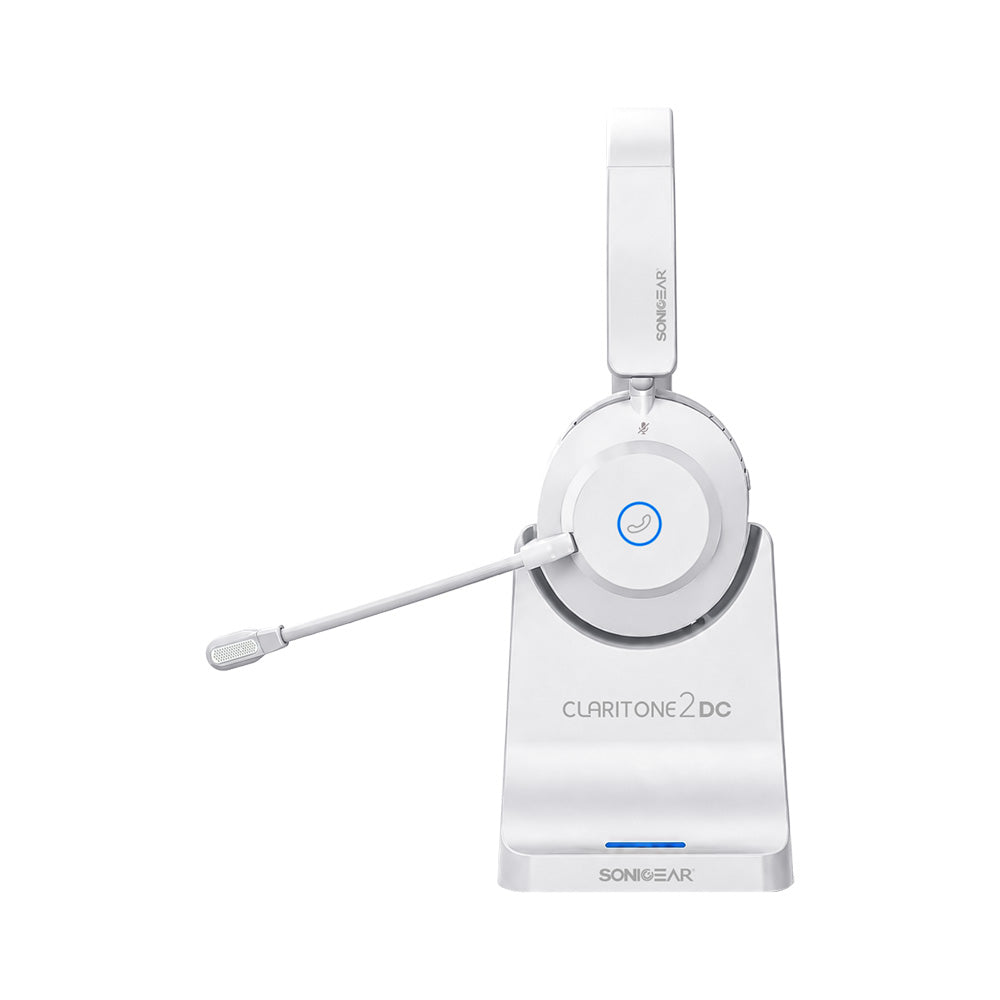 Sonicgear Claritone 2 DC BT Headphones (White)