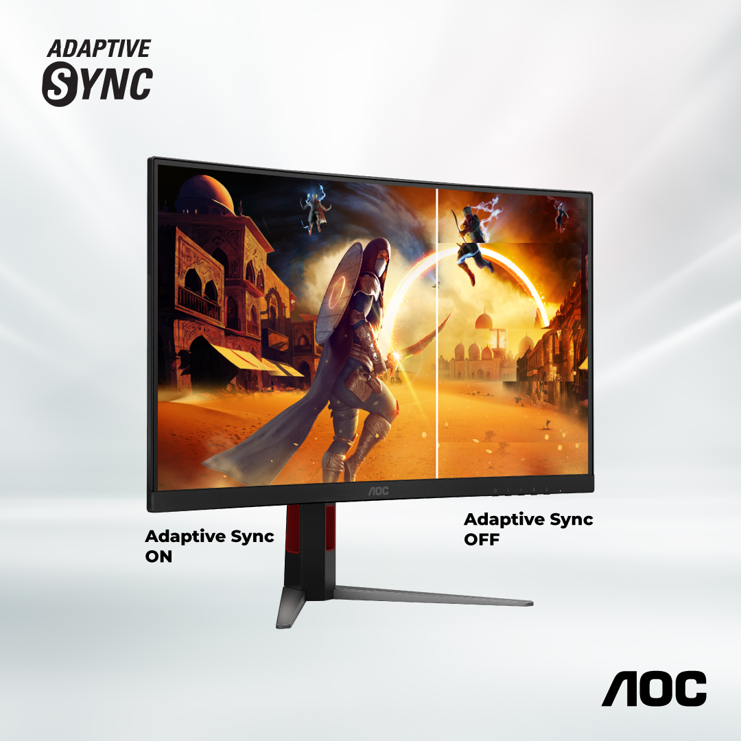 AOC CQ27G4S - 27 VA QHD Dual Mode Curved Gaming Monitor