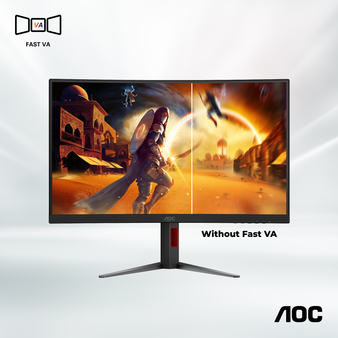 AOC CQ27G4S - 27 VA QHD Dual Mode Curved Gaming Monitor