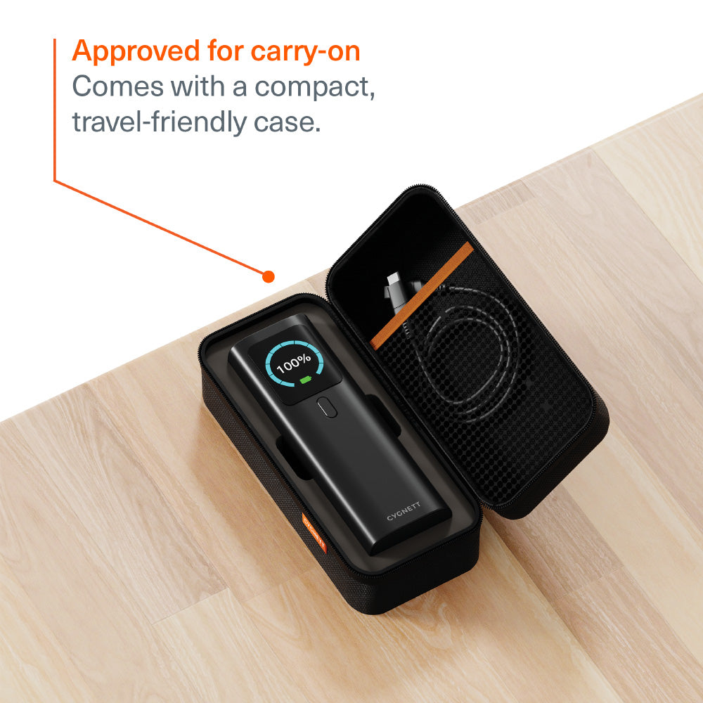 Cygnett CY5381PBCHE 27K 148W PD 3.1 Laptop Power Bank with Case