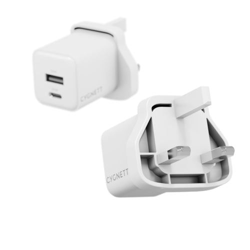 Cygnett PowerPlus PD 35W GaN Wall Charger – UK