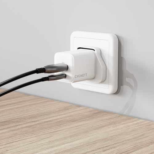 Cygnett PowerPlus PD 35W GaN Wall Charger – UK