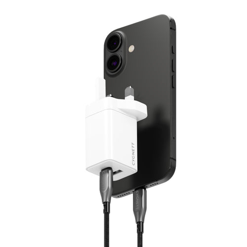 Cygnett PowerPlus PD 45W GaN Wall Charger – UK