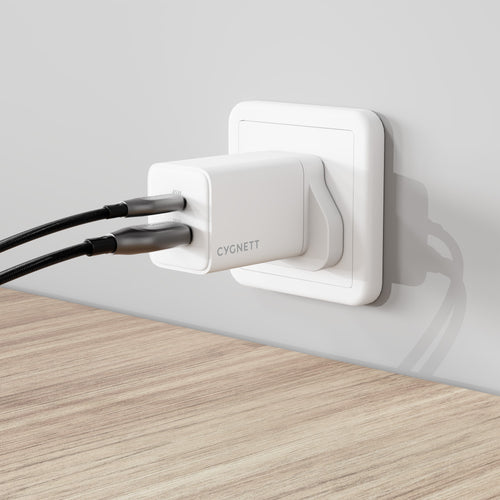 Cygnett PowerPlus PD 45W GaN Wall Charger – UK