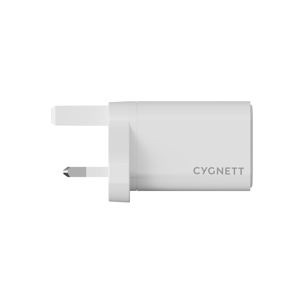 Cygnett PowerPlus PD 65W GaN Wall Charger – UK