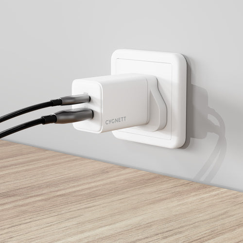 Cygnett PowerPlus PD 65W GaN Wall Charger – UK