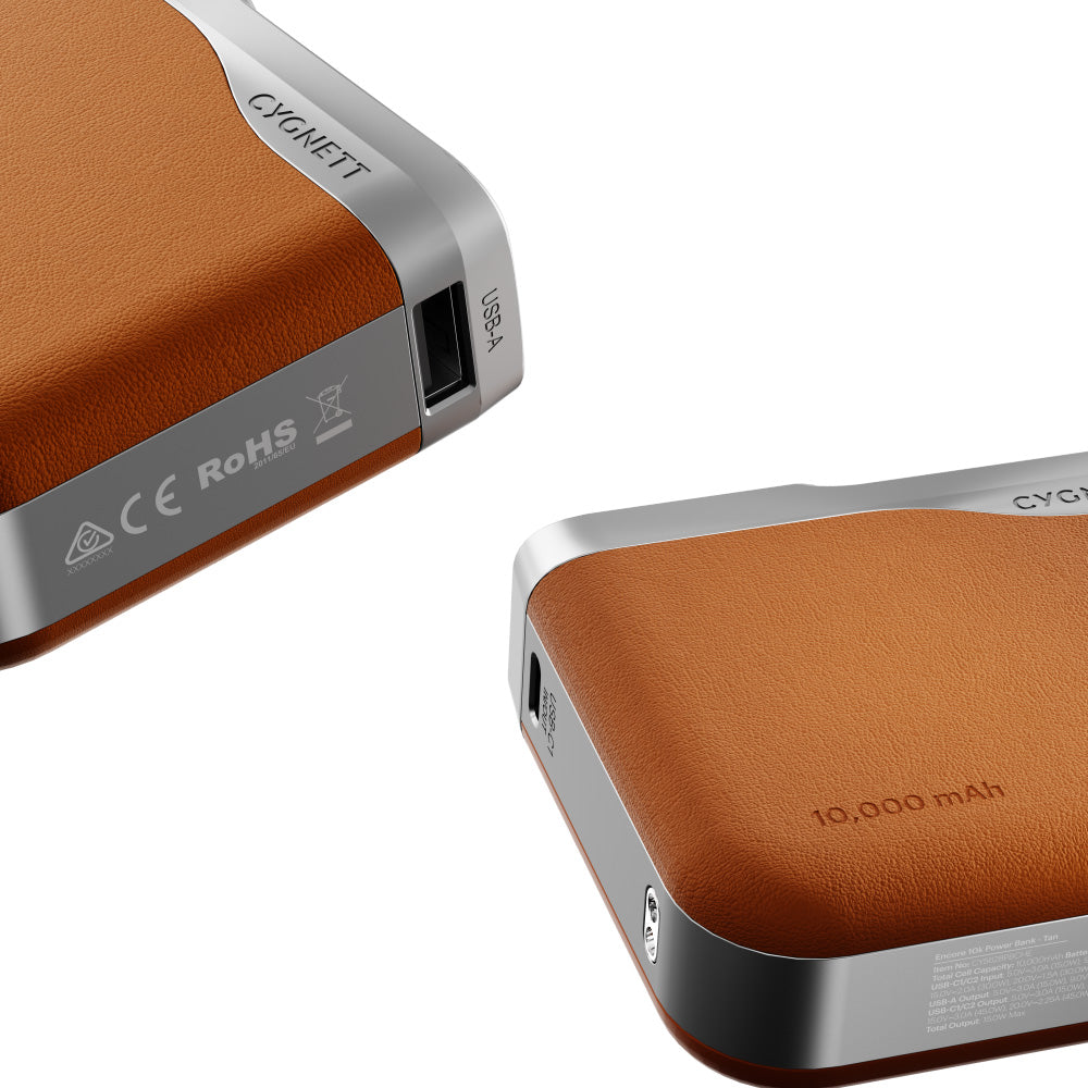Cygnett Encore 10k Power Bank - Tan