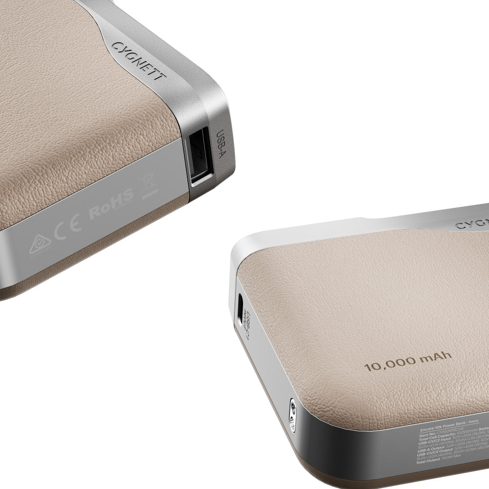 Cygnett Encore 10k Power Bank -  Ivory