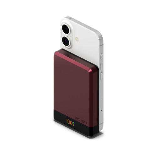 Cygnett MagSlim 10k Power Bank - Cherry