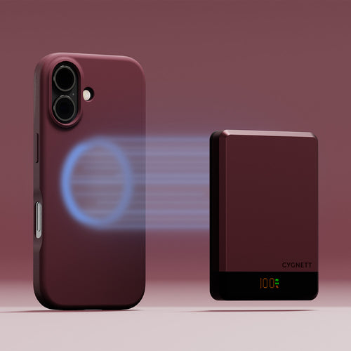 Cygnett MagSlim 10k Power Bank - Cherry