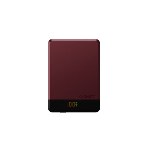 Cygnett MagSlim 10k Power Bank - Cherry