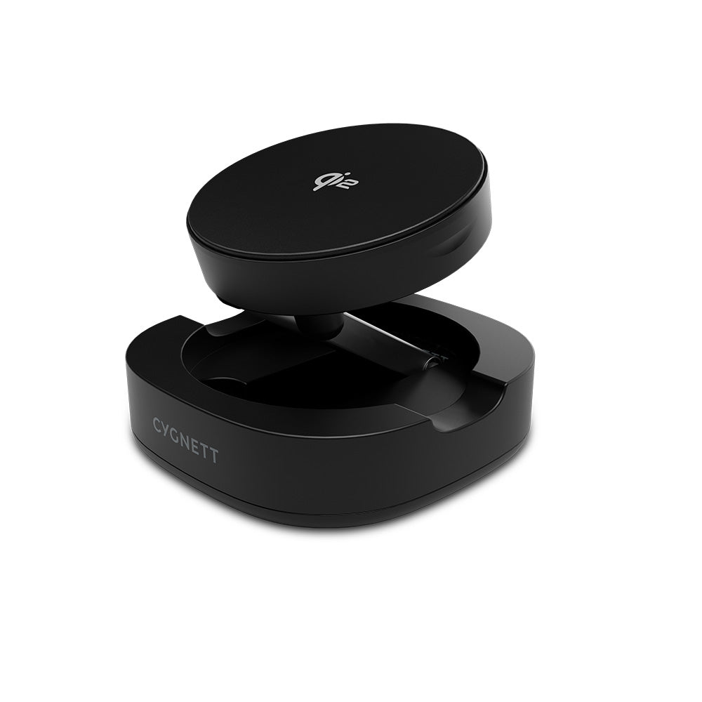 Cygnett Chargebase Qi2 Foldable Magnetic Wireless Charger - Black