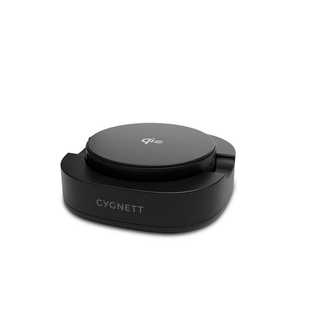 Cygnett Chargebase Qi2 Foldable Magnetic Wireless Charger - Black