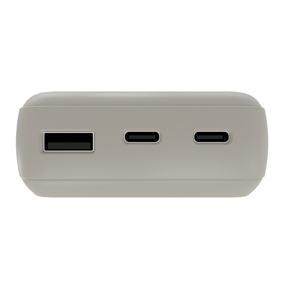 Cygnett ChargePro 2 45W FAST Power Bank with USB-C Lanyard Cable 20K - White