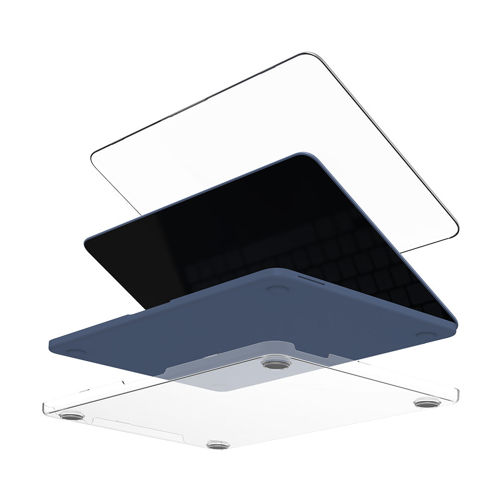Cygnett AeroShield Clear Case for MacBook Neo (PC+Silicone)