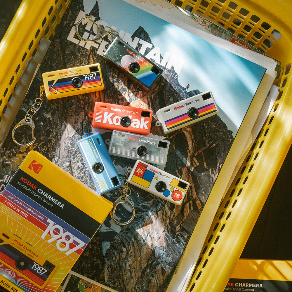 KODAK CHARMERA Keychain Blind Box 6個セット Kodak Charmera Keychain Digital Camera Blindbox – Challenger Singapore