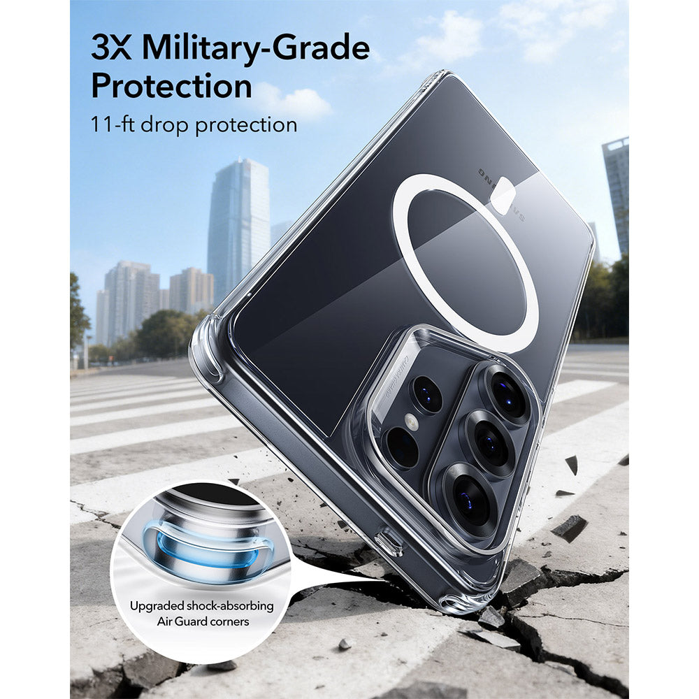 ESR Samsung Galaxy S26 Ultra Classic Hybrid MagSafe Case with HaloLock - Clear