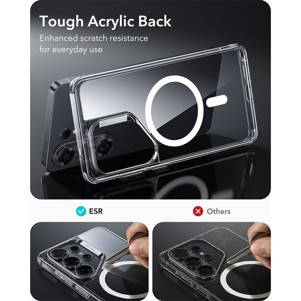 ESR Samsung Galaxy S26 Ultra Classic Hybrid MagSafe Case with HaloLock - Clear