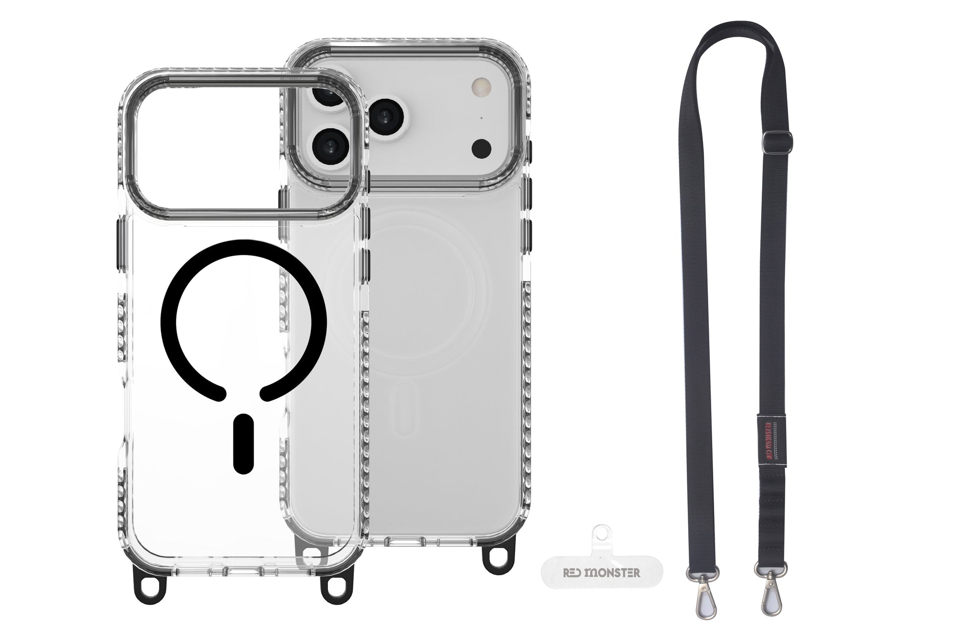 Redmonster iPhone 17 Pro Max 6.9 (2025) Gassan M Strap Black