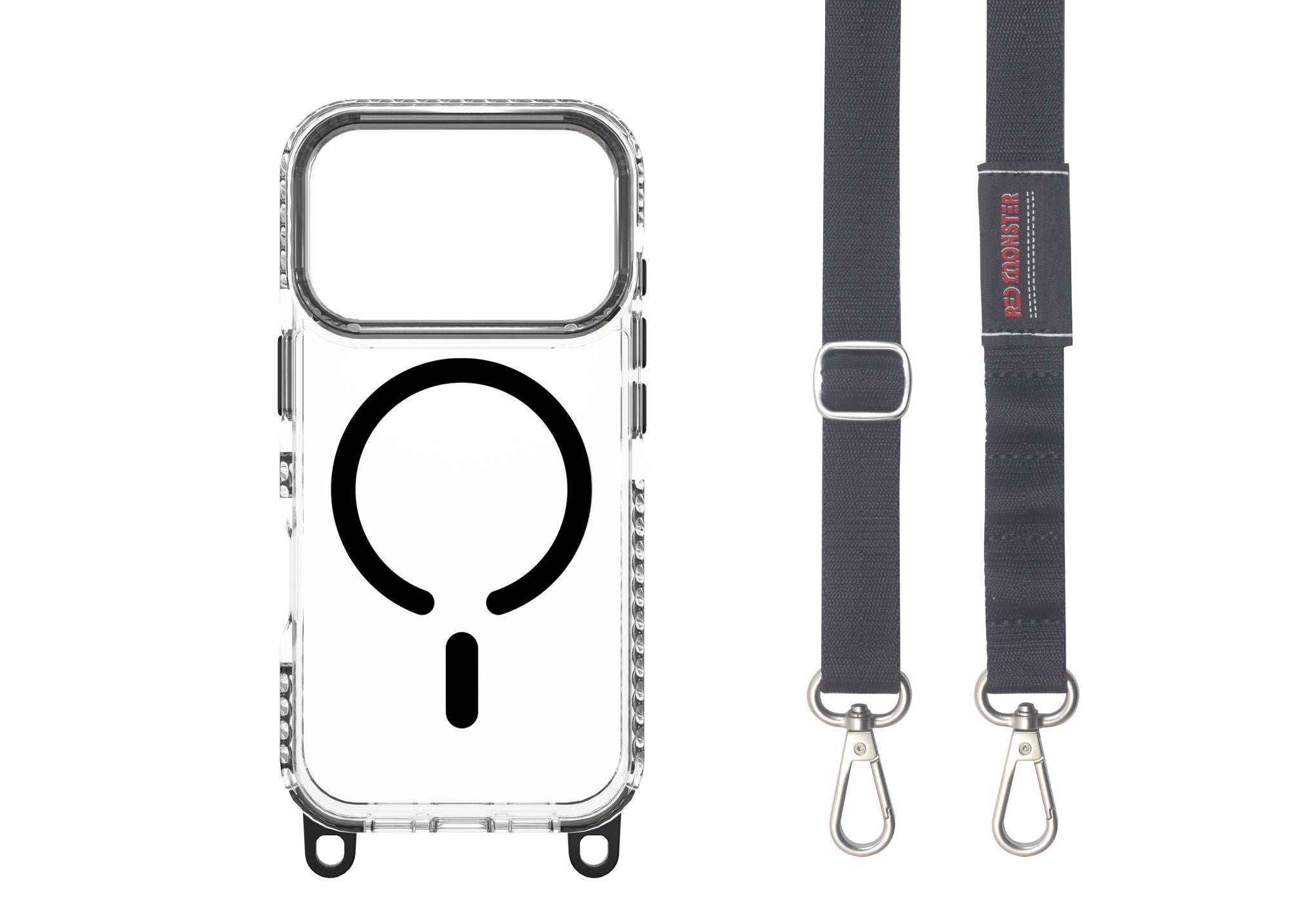 Redmonster iPhone 17 Pro Max 6.9 (2025) Gassan M Strap Black