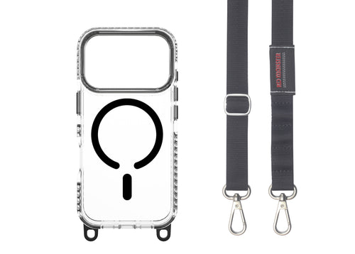 Redmonster iPhone 17 Pro Max 6.9 (2025) Gassan M Strap Black