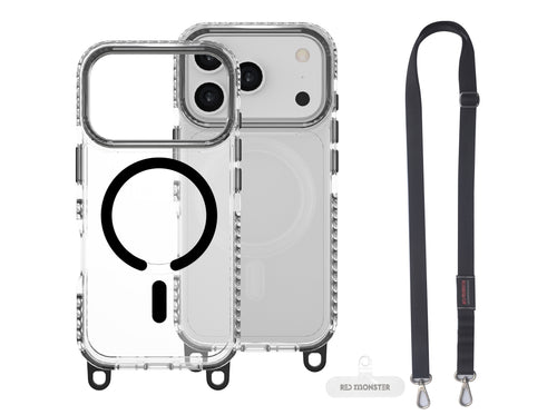 Redmonster iPhone 17 Pro Max 6.9 (2025) Gassan M Strap Black