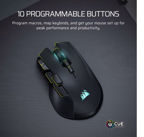 Corsair Ironclaw RGB Wireless Gaming Mouse