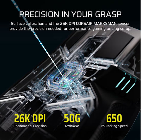 Corsair Ironclaw RGB Wireless Gaming Mouse