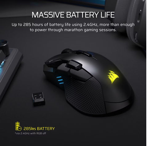 Corsair Ironclaw RGB Wireless Gaming Mouse