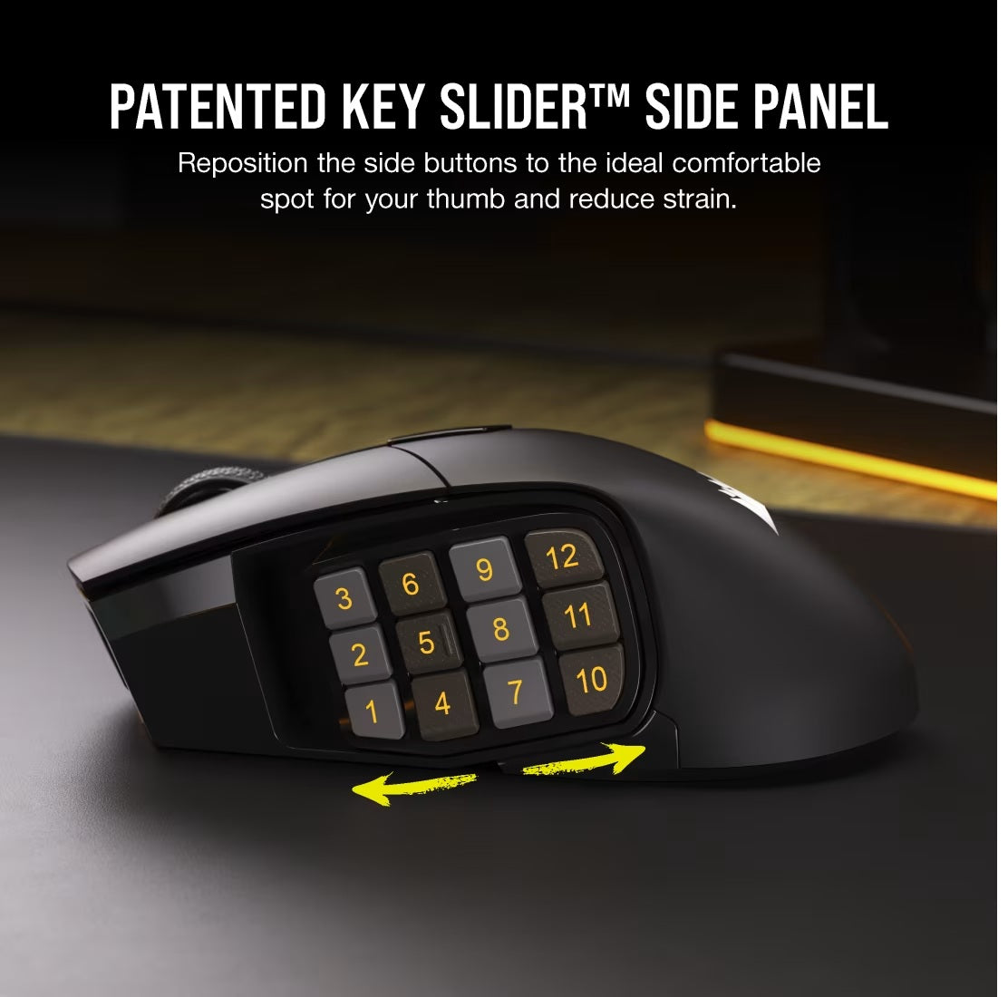 Corsair Scimitar Elite Wireless MMO Gaming Mouse