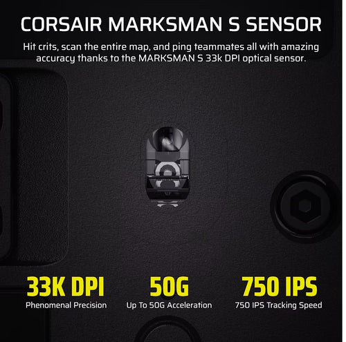 Corsair Scimitar Elite Wireless SE MMO Gaming Mouse (Gun Metal)