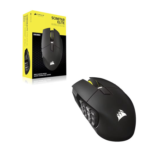 Corsair Scimitar Elite Wireless SE MMO Gaming Mouse (Gun Metal)