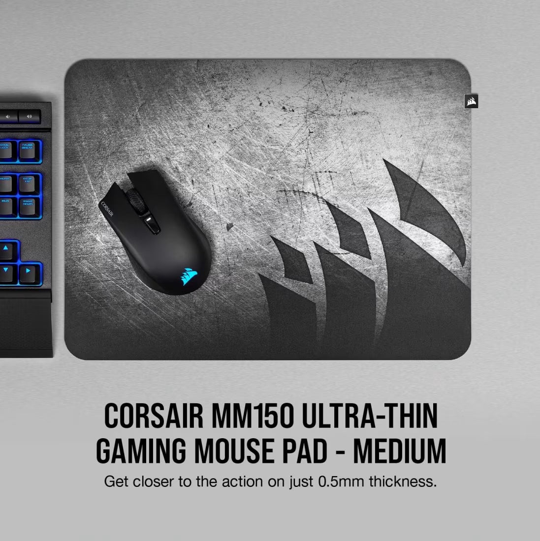 Corsair MM150 Ultra-Thin Gaming Mousepad (Medium)