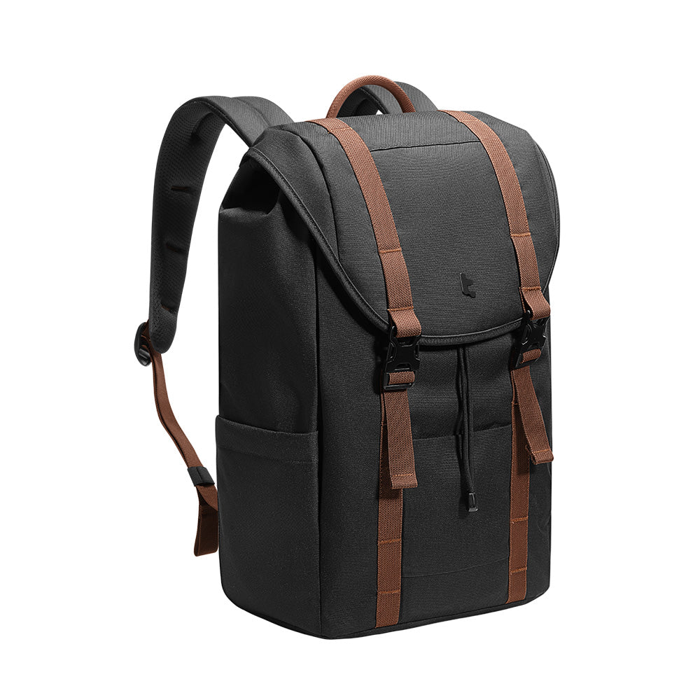 tomtoc VintPack TA1 22L Laptop Backpack - Black