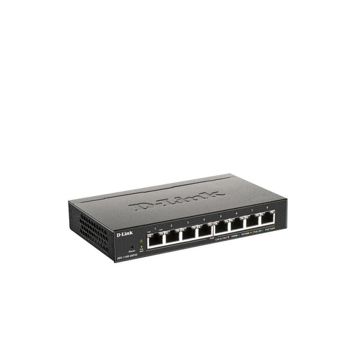 D-Link DGS-1100-08PV2 8-Port Gig Managed PoE (64W) Switch