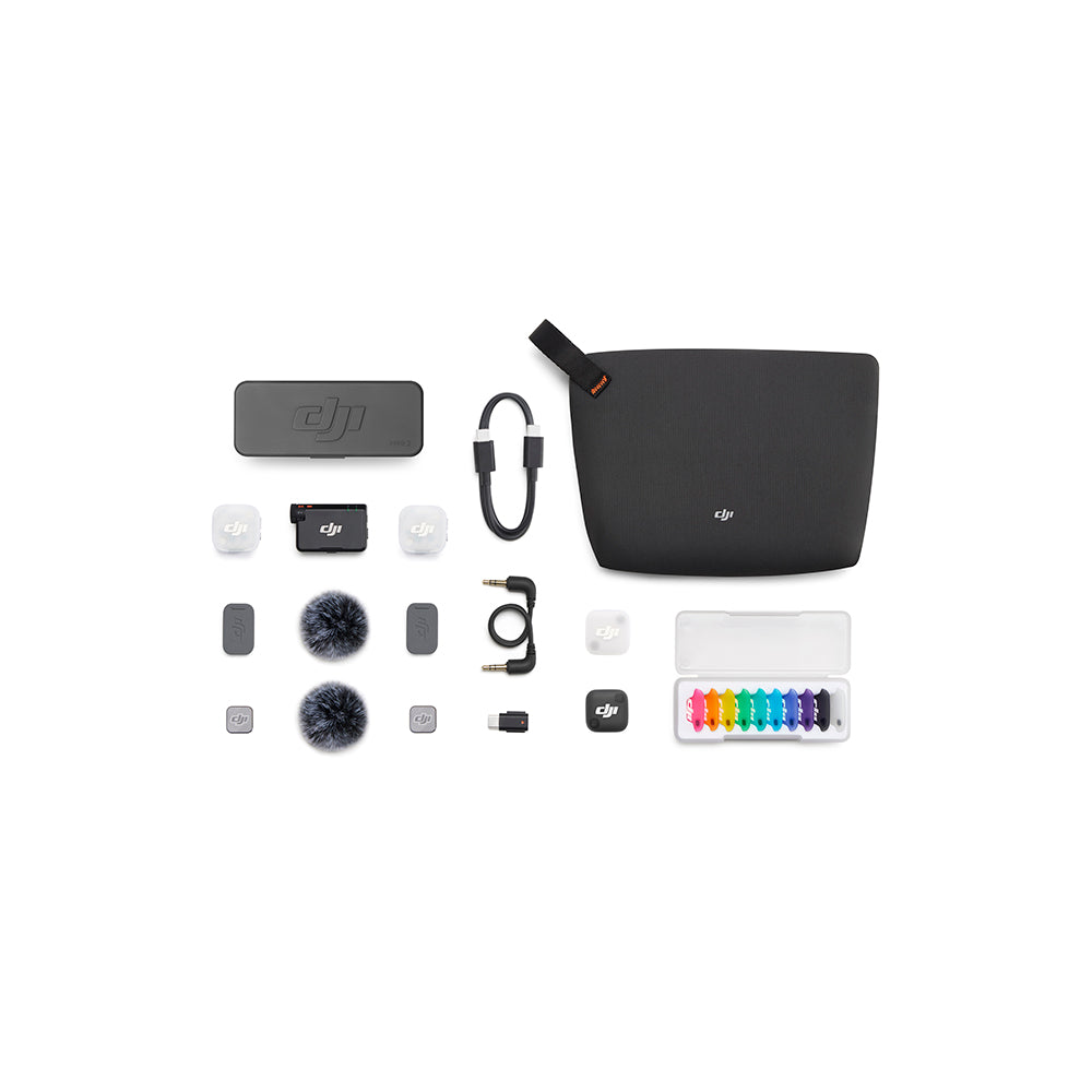 DJI Mic Mini 2 (2 TX + 1 RX + Charging Case) – Challenger Singapore