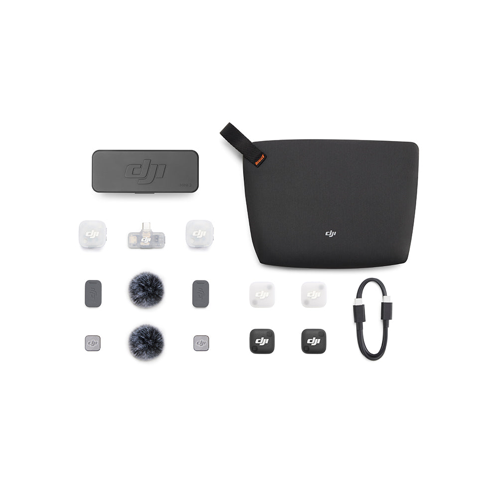 DJI Mic Mini 2 (2 TX + 1 Mobile RX + Charging Case) – Challenger