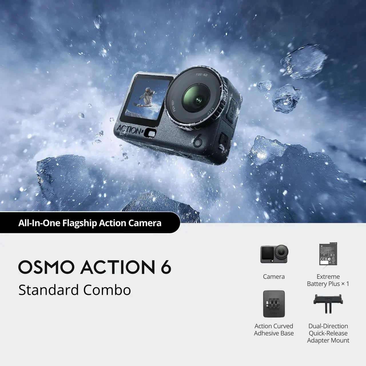 DJI Osmo Action 6 Standard Combo – Challenger Singapore