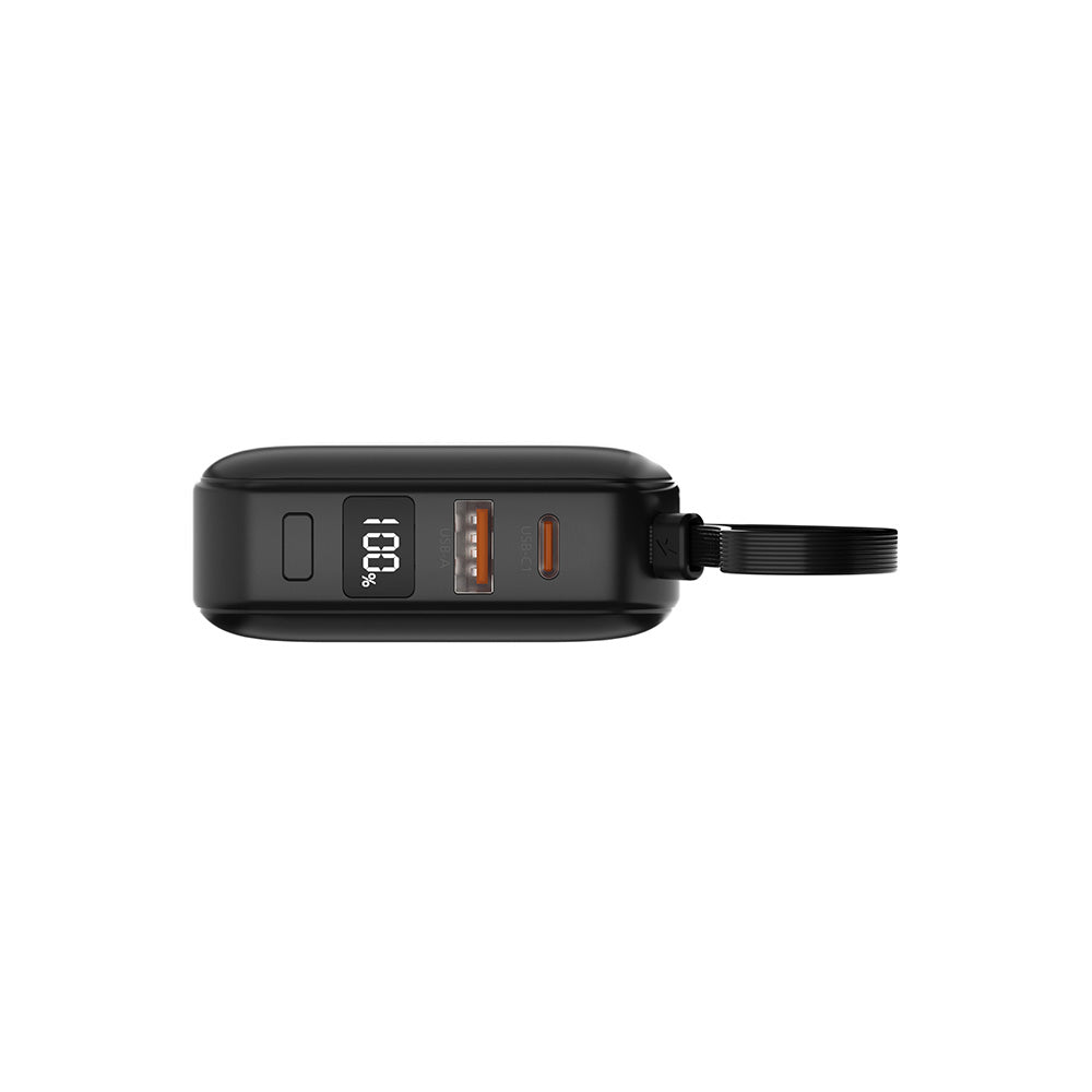 Philips DLP2217B/97 10000mAh CCC 22.5W USB-C+Lightning Cable (Black)