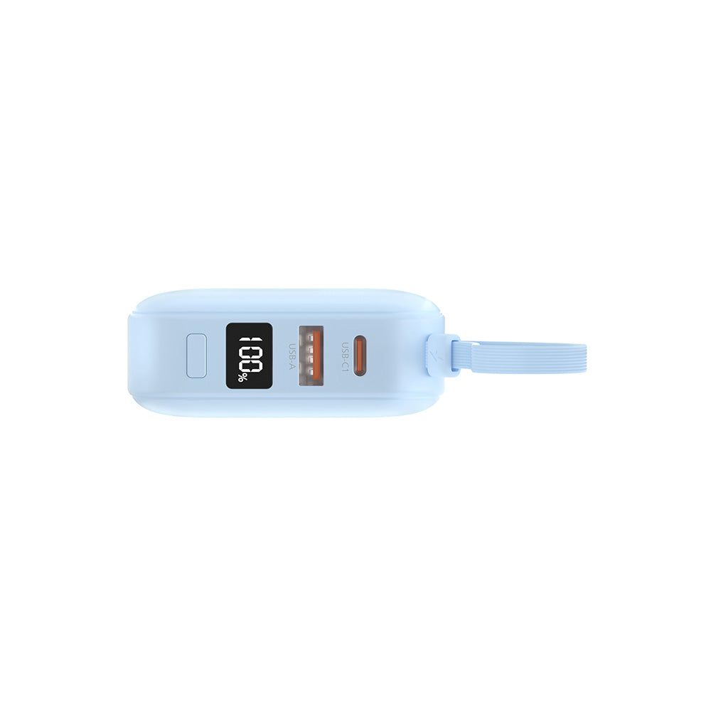 Philips DLP2217L/97 10000mAh CCC 22.5W USB-C+Lightning Cable (Blue)